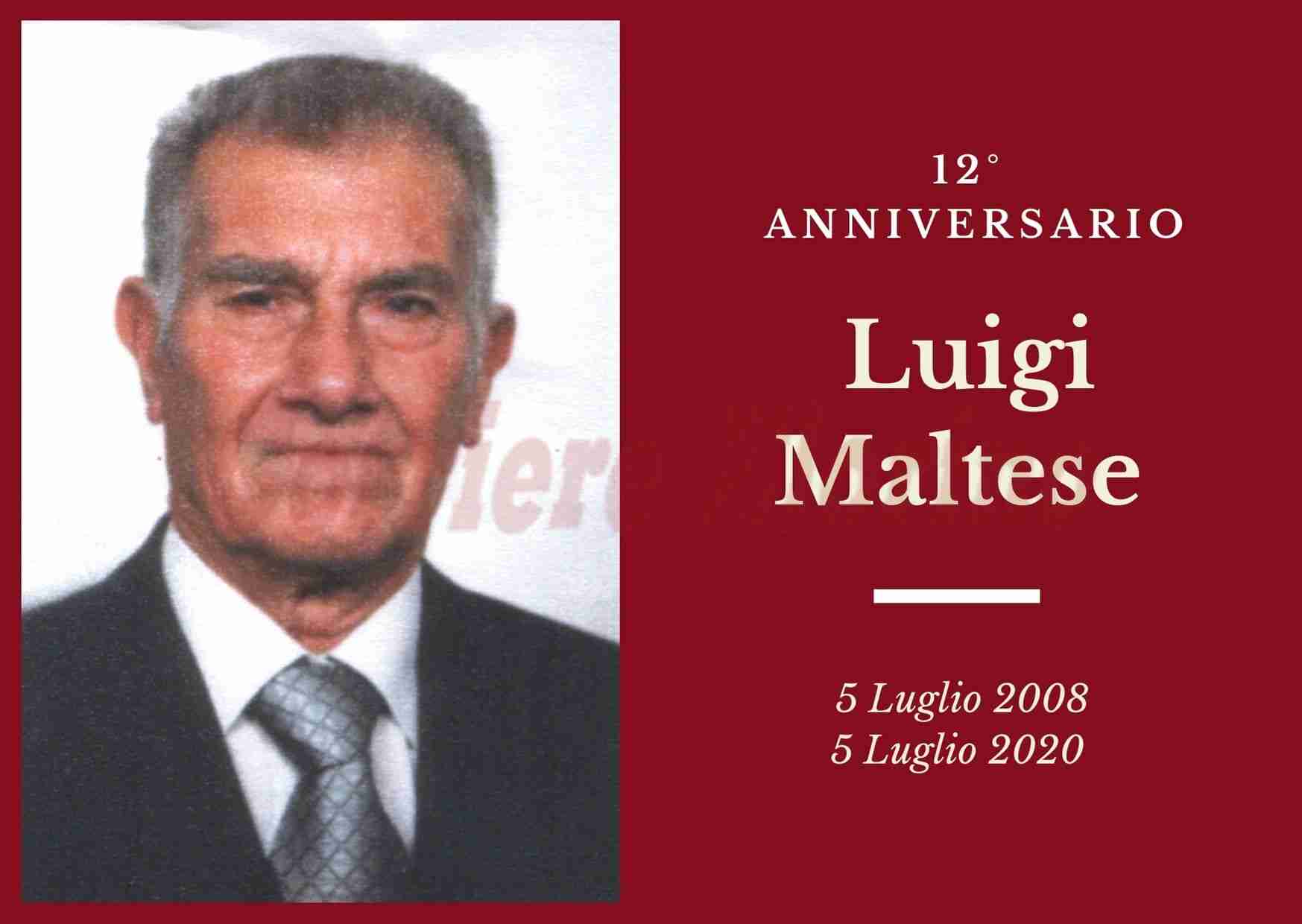 Necrologio: ricorre oggi il 12° Anniversario di Luigi Maltese 