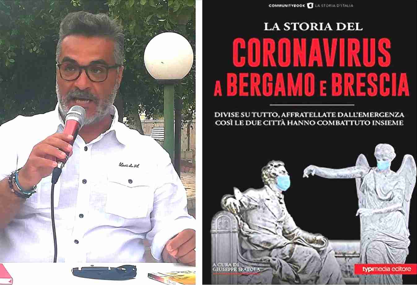 Presentato a Rosolini “La storia del Coronavirus tra Bergamo e Brescia” del rosolinese Beppe Spatola