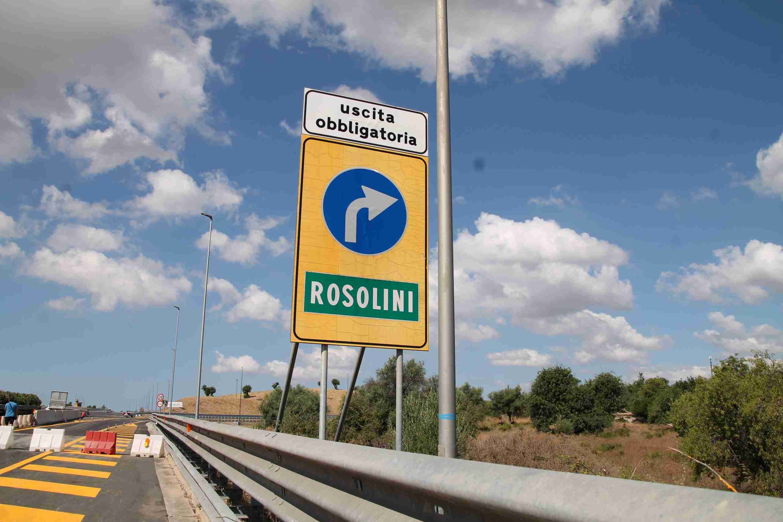 Siracusa Gela – Aperto stamattina il nuovo svincolo di Rosolini