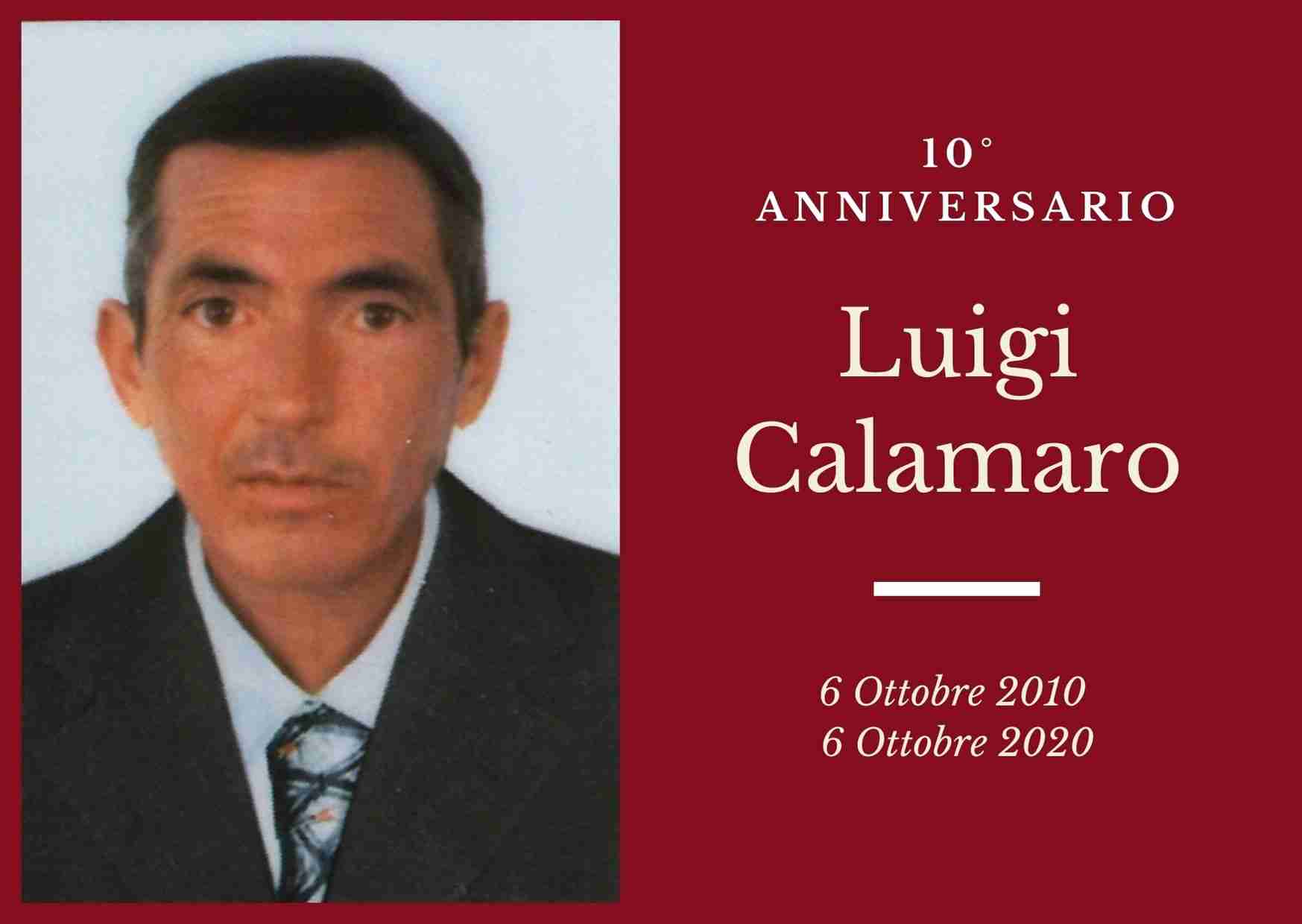 Necrologio: ricorre oggi il 10° Anniversario di Luigi Calamaro