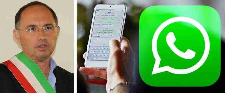 Città nostra: il numero WhatsApp attivato dal Sindaco per accogliere segnalazioni e comunicare coi cittadini