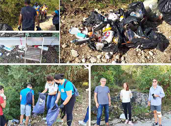 Volontari ripuliscono Cava Timparossa, dopo un anno nulla è cambiato