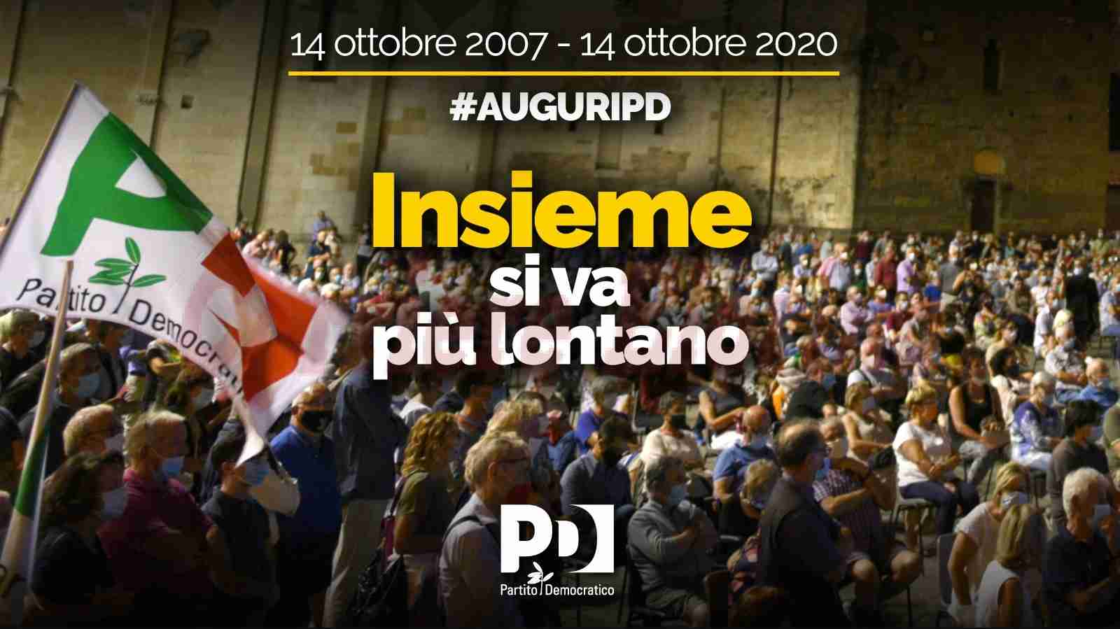 Oggi il Pd compie 13 anni, il Circolo Rosolini: “Auguri al nostro partito, orgogliosi di essere democratici”