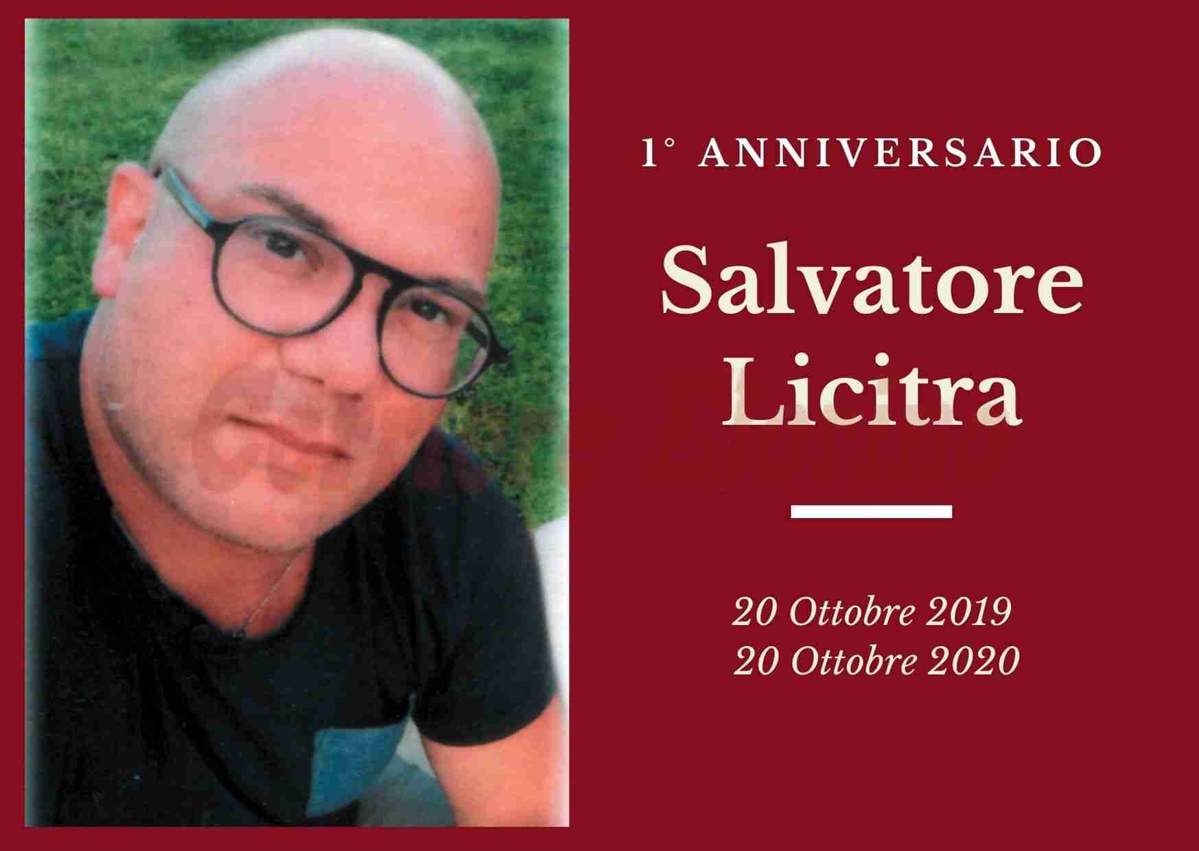 Necrologio: ricorre oggi il 1° anniversario dalla scomparsa del giovane Salvatore Licitra