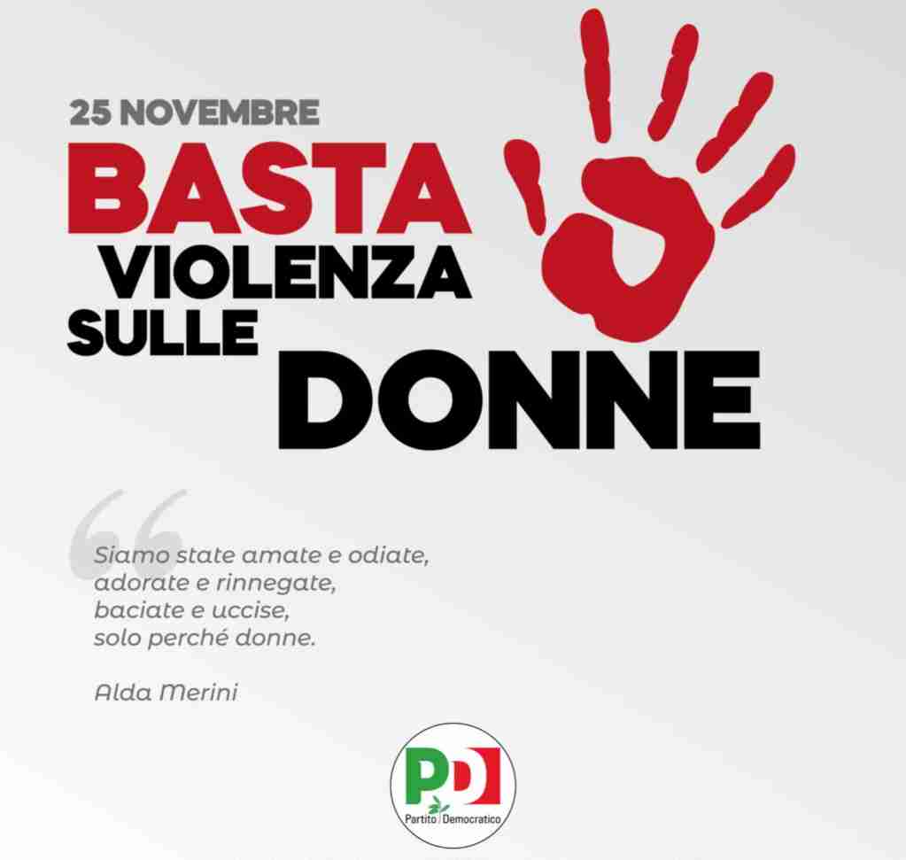 Il PD Rosolini: “A fianco delle donne e contro ogni forma di violenza”