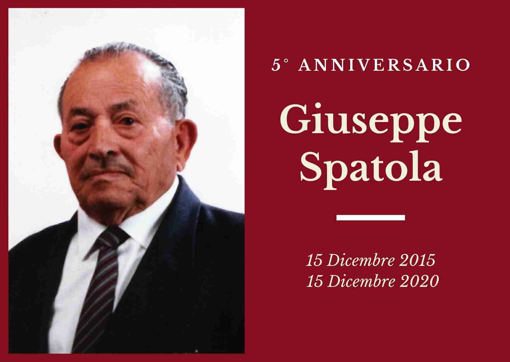 Necrologio: ricorre oggi il 5° anniversario di Giuseppe Spatola