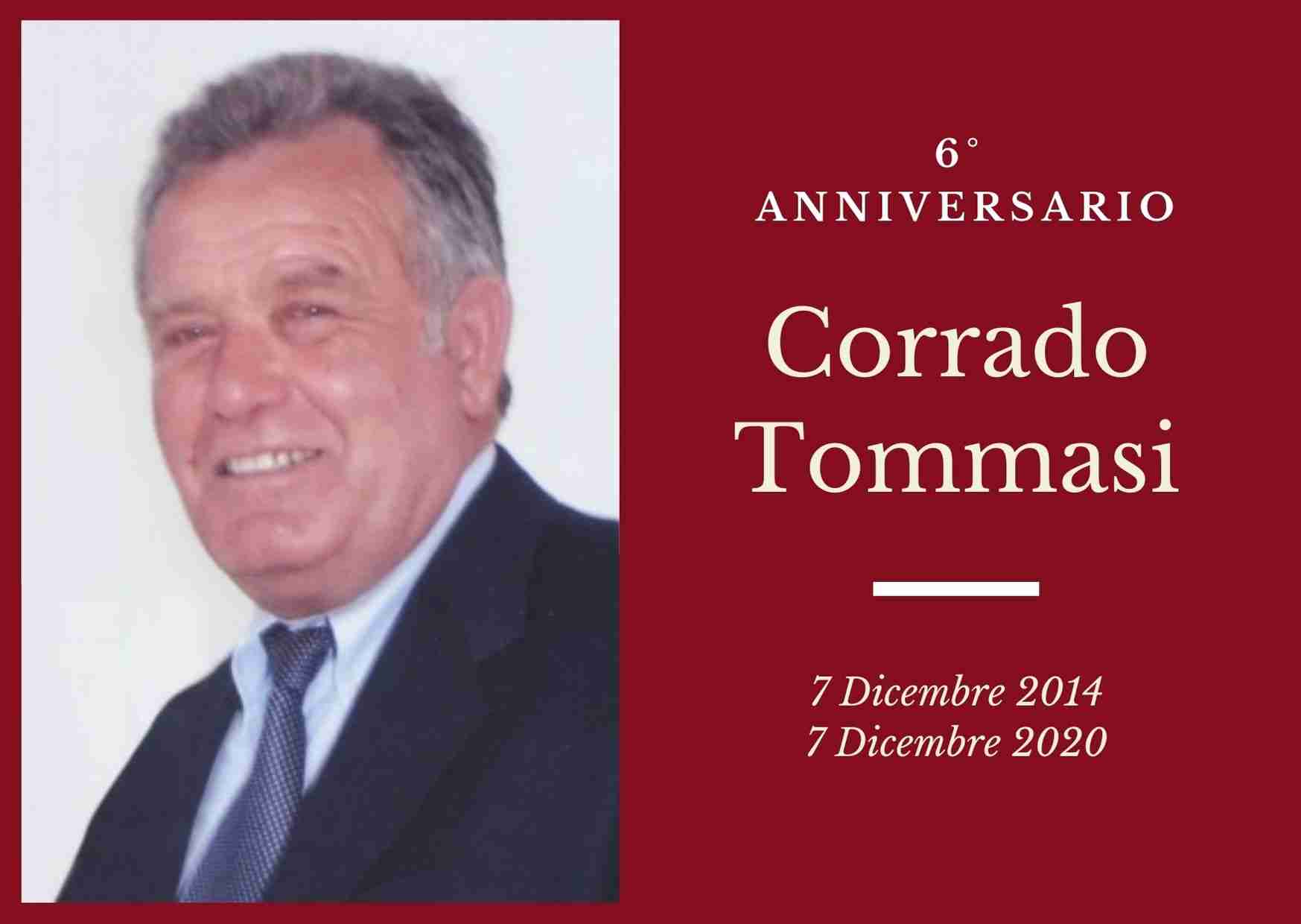 Necrologio: ricorre oggi il 6° anniversario di Corrado Tommasi