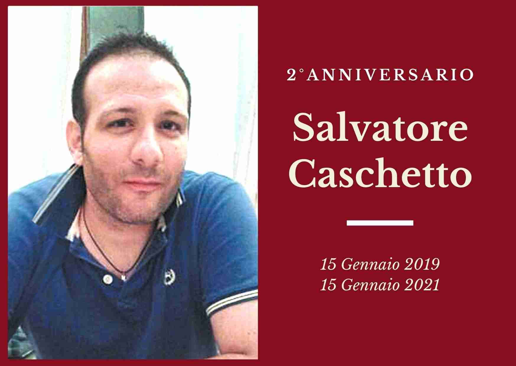 Necrologio: ricorre oggi il 2° anniversario di Salvatore Caschetto