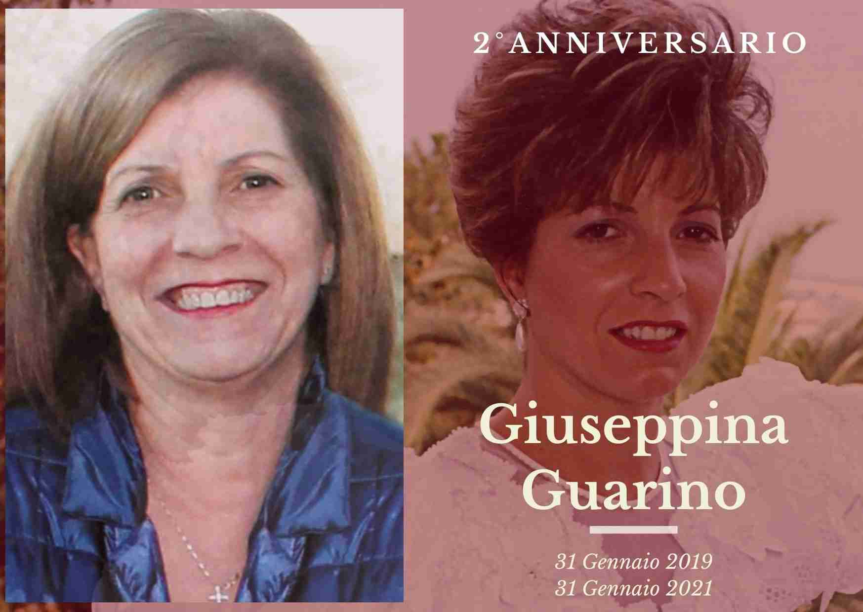 Necrologio: ricorre oggi il 2° anniversario di Giuseppina Guarino