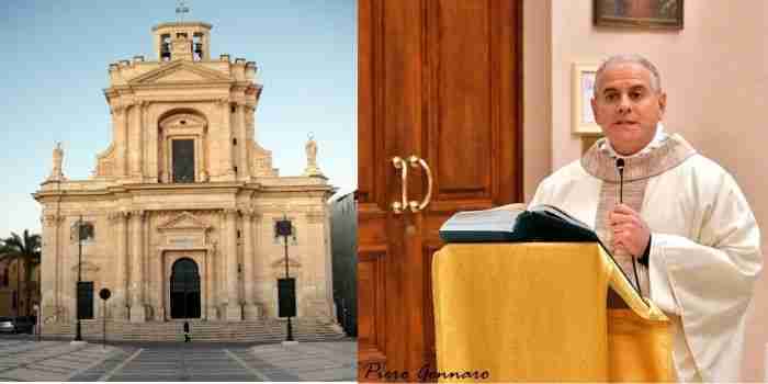 Don Luigi Vizzini negativo al Covid, la Chiesa Madre riaprirà dopo il 20 gennaio