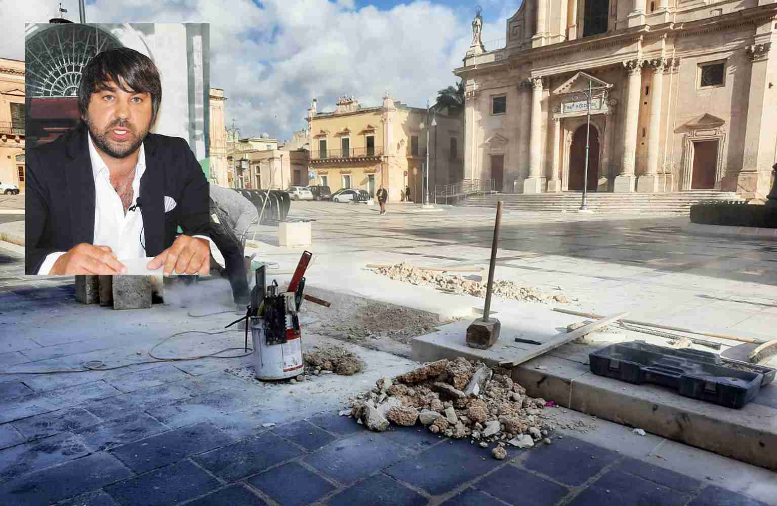 Il consigliere Spadola sui lavori in piazza Garibaldi: “Rampe per disabili “sì”, ma non così”