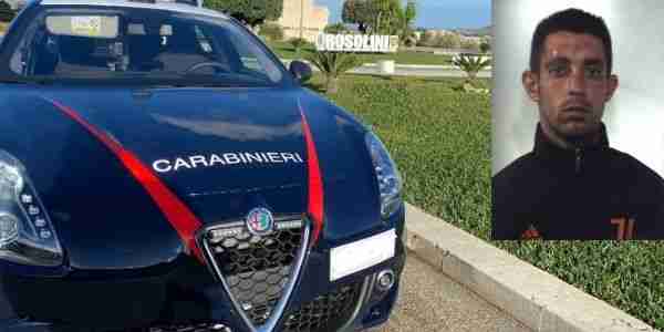 Evade più volte dai domiciliari, giovane rosolinese arrestato dai Carabinieri