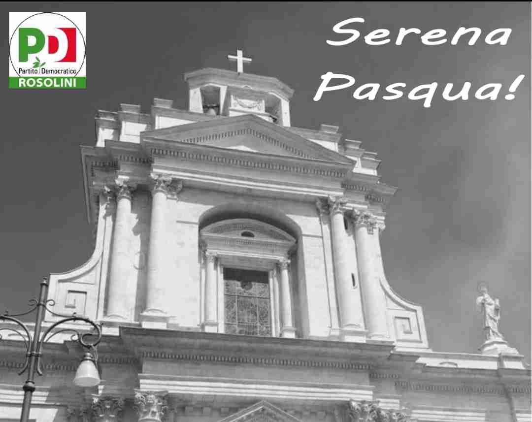 Gli auguri di buona Pasqua alla città da parte del Partito Democratico di Rosolini