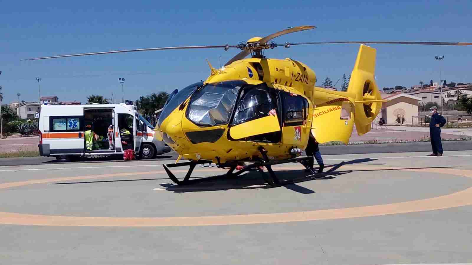 60enne colto da ictus cerebrale, trasportato con l’elisoccorso al “Cannizzaro” di Catania