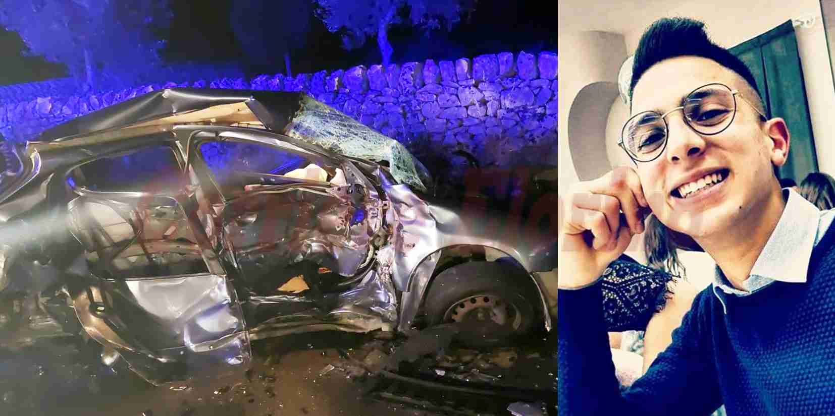 Incidente sulla “Modica-Rosolini”, venerdì pomeriggio l’autopsia sul corpo del giovane Salvatore Papaleo