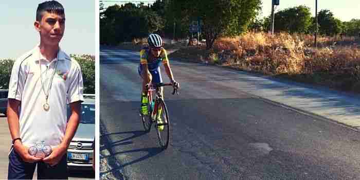 Ciclismo, un 2° posto per il rosolinese Samuele Basile: “Il mio sogno? Il Giro d’Italia”