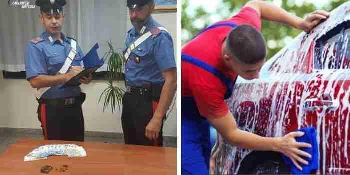 Rosolini, fiorente attività di spaccio nell’autolavaggio di famiglia, padre e figlio arrestati