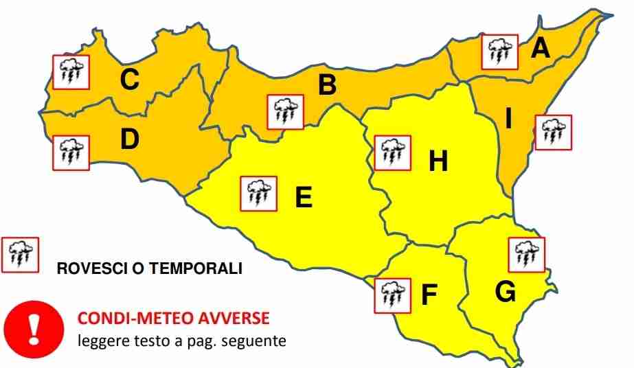 Allerta meteo, anche in provincia di Siracusa diramato lo stato di allarme