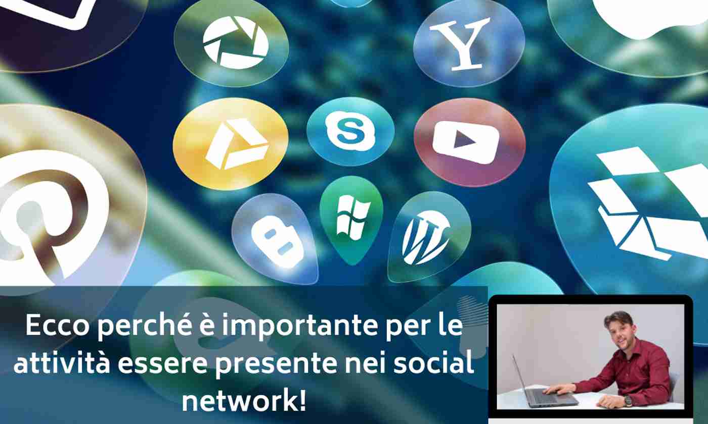 Ecco perchè è importante per le attività essere presenti sui social network