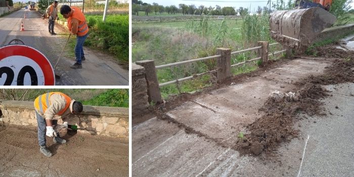 Maltempo, si procede senza sosta per la manutenzione delle strade in città