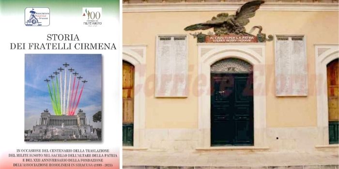 “Storia dei Fratelli Cirmena”, domani la presentazione dell’opuscolo in Sala Cartia