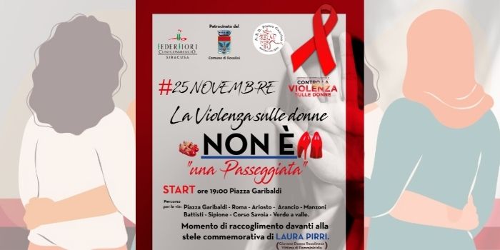 Si svolgerà oggi pomeriggio l’evento “La violenza sulle donne non è una passeggiata”