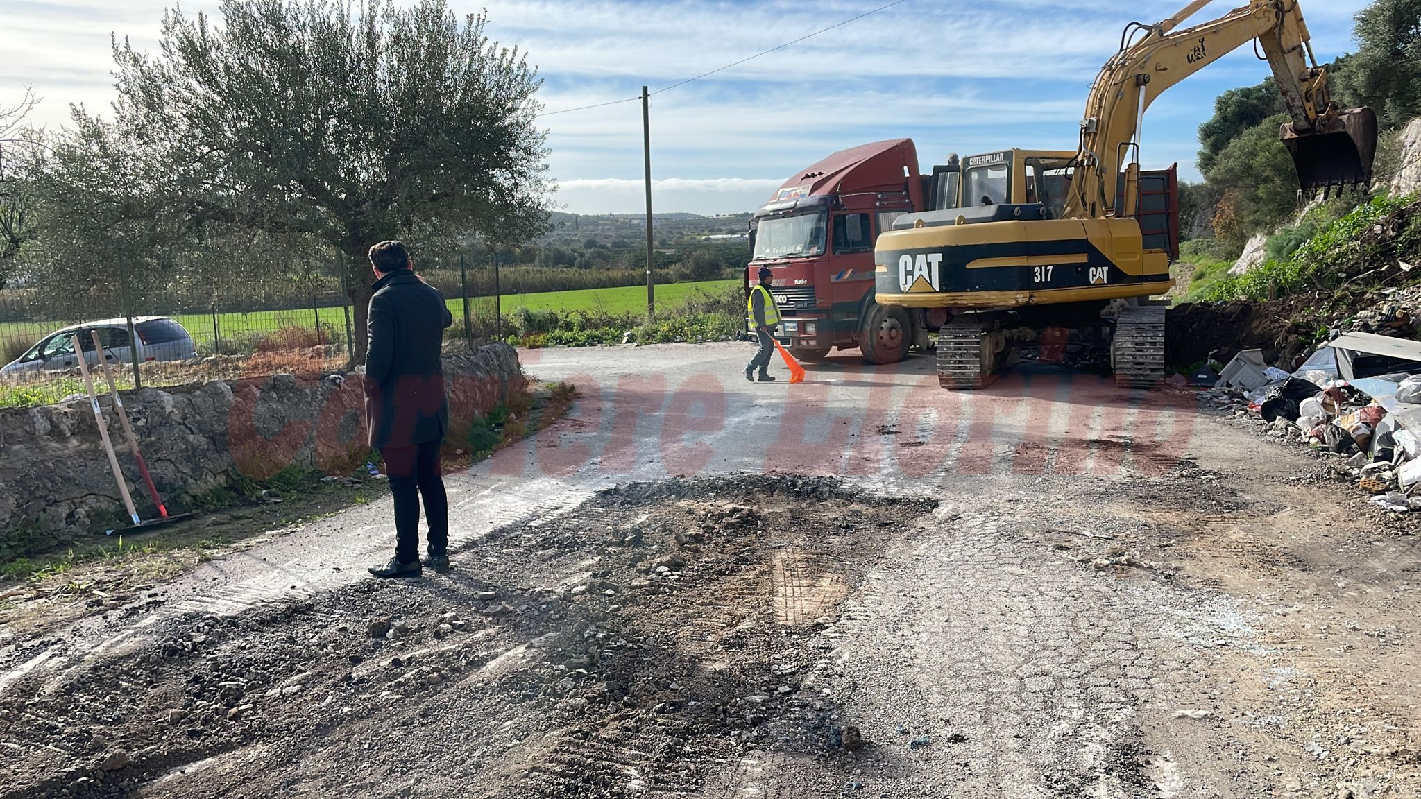 Rosolini, da domani transitabile la strada Tagliati, oggi anche sanificazione degli uffici comunali