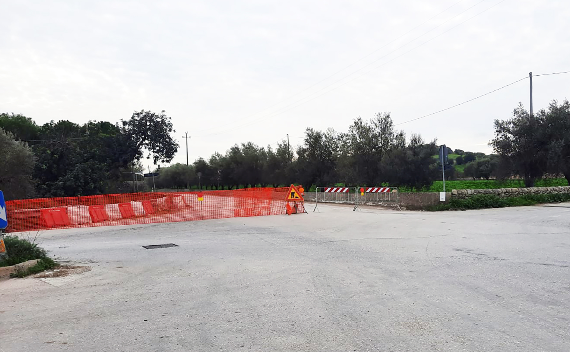 Iniziati i lavori sulla Rosolini-Pachino, chiusa al transito un chilometro di strada