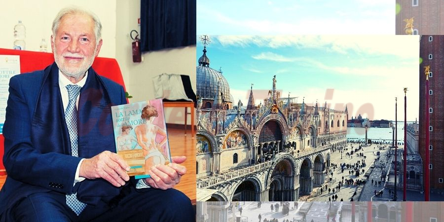 “La lama sottile dell’amore” il romanzo del prof. Corrado Calvo approda a Venezia