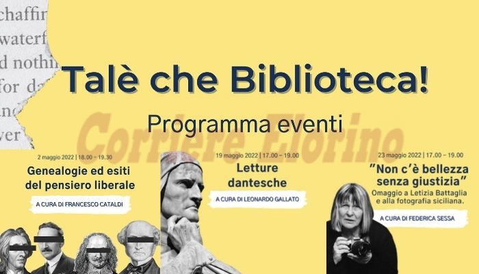 “Talè che Biblioteca!” Il programma eventi dell’associazione Talè negli spazi della biblioteca comunale