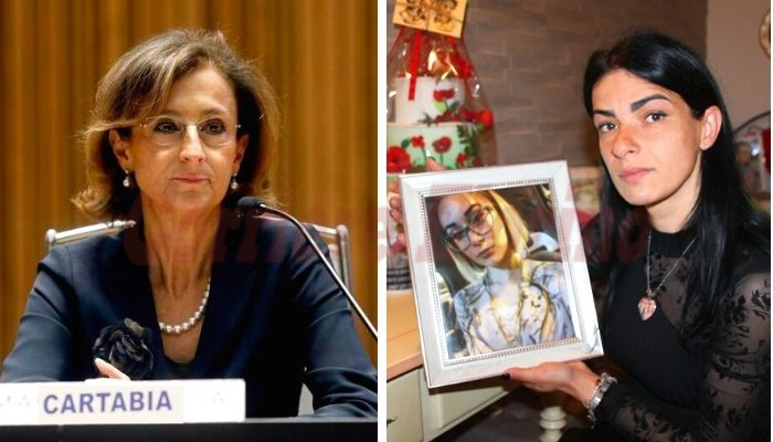 La Ministra Cartabia chiama Lorenza, mamma di Aurora: “Le Istituzioni ti sono vicine”