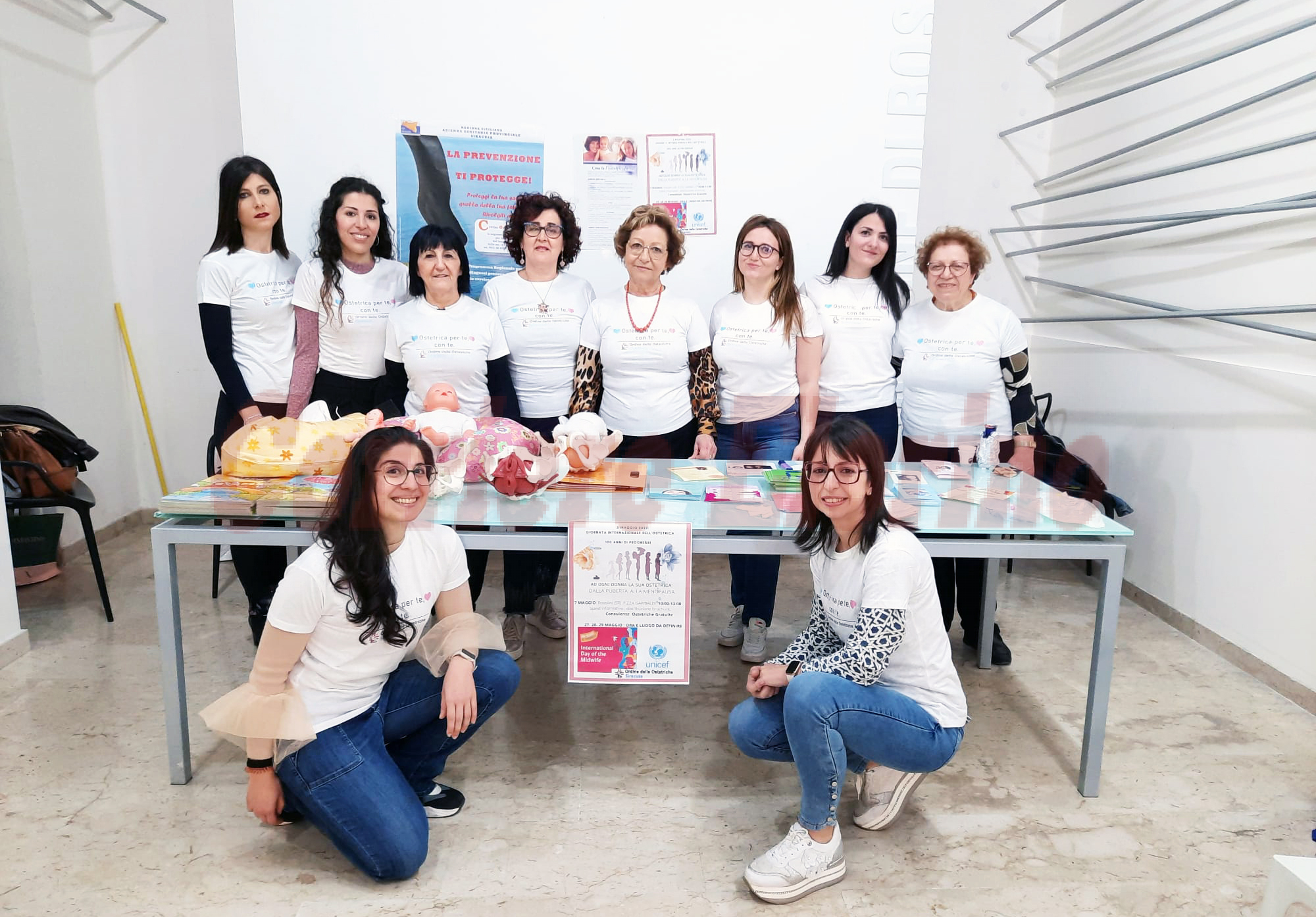 L’Ordine delle Ostetriche scende in piazza: “Siamo vicine alle donne, in ogni momento della loro vita”