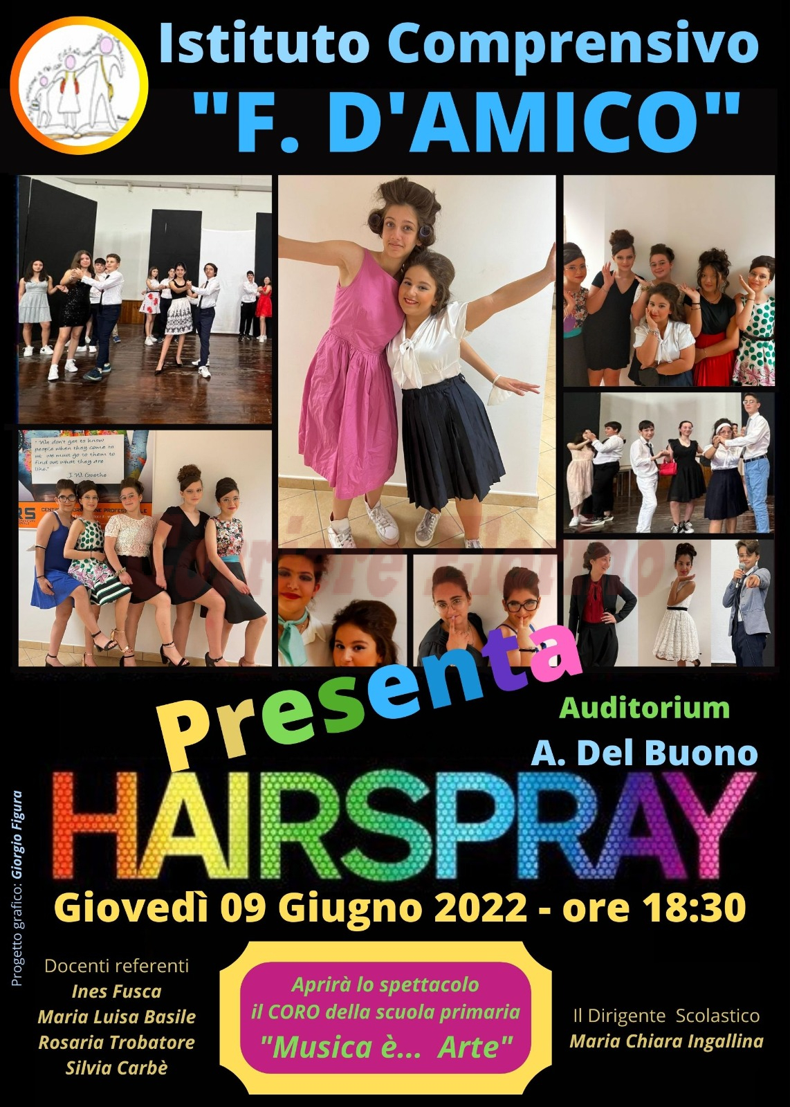 “Hair Spray”, la D’Amico domani in scena con il musical sulla diversità e razzismo