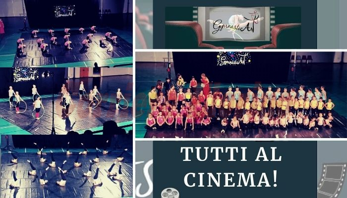 “Tutti al cinema”, straordinario successo per il saggio di ritmica di Lusy Macauda e le sue ginnaste