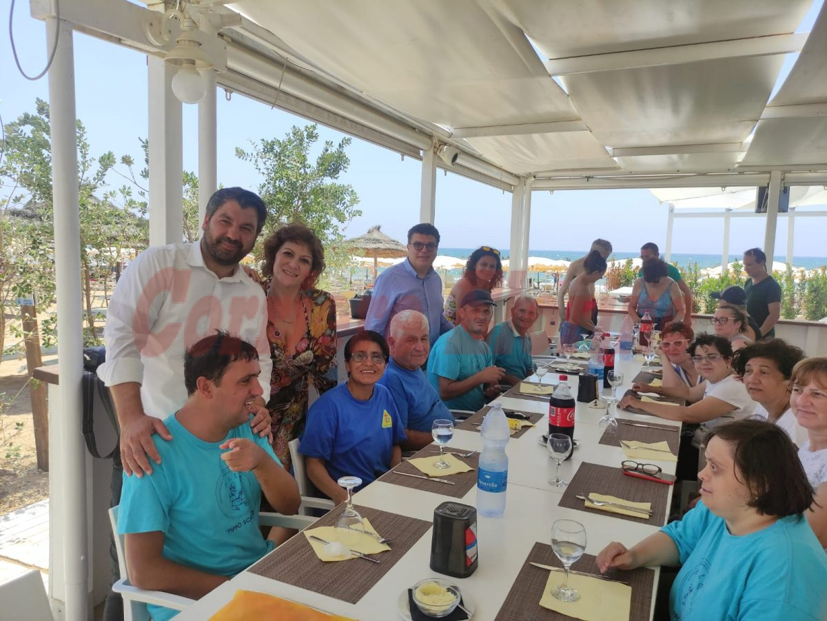 Una giornata al mare per i ragazzi dell’Arid assieme al Sindaco e al presidente del consiglio