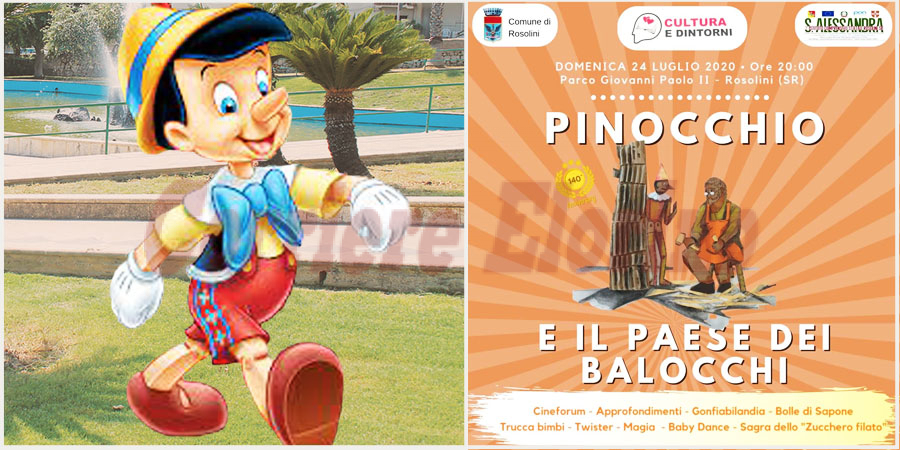 Al Verde a Valle arriva “Pinocchio e il paese dei balocchi”, un magico evento a misura di bambino
