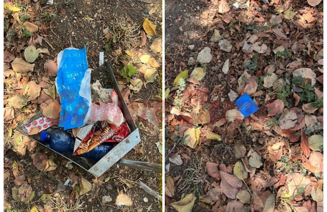 [La segnalazione] Assorbenti e preservativi al parco Giovanni Paolo II