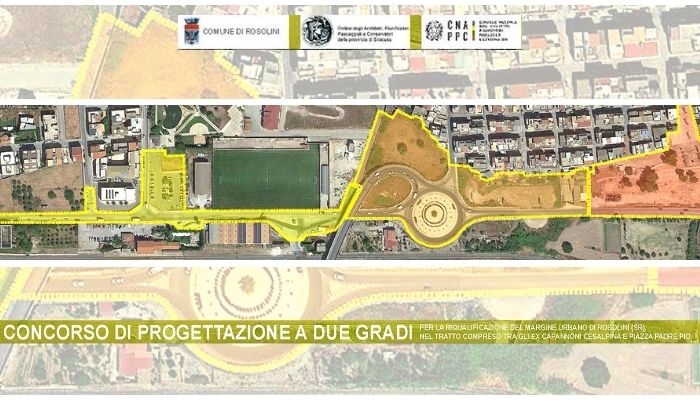 Dal Comune di Rosolini un concorso di progettazione per riqualificare il margine urbano