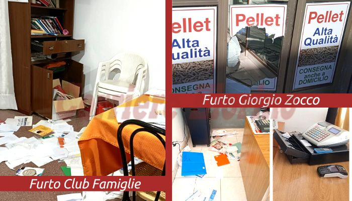 Ancora furti a Rosolini, ladri entrano nella sede Club Famiglie e nell’attività di Giorgio Zocco