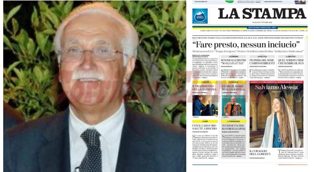 “Con il caro cibo salute a rischio”, l’analisi del nutrizionista Giorgio Calabrese pubblicata su “La Stampa”