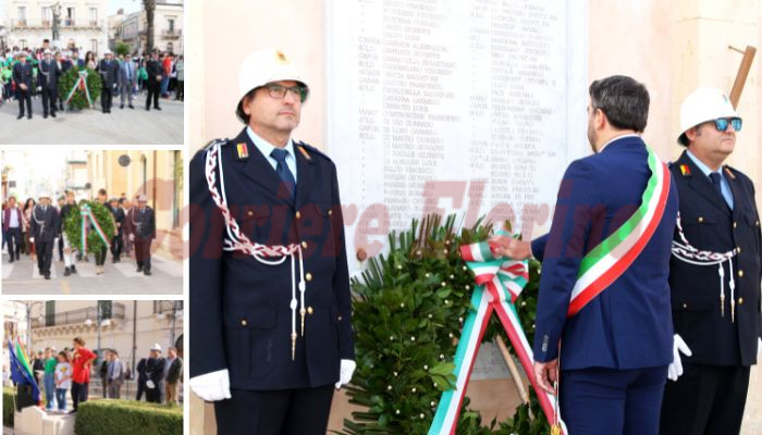4 novembre, Rosolini celebra la Giornata dell’Unità Nazionale e delle Forze Armate