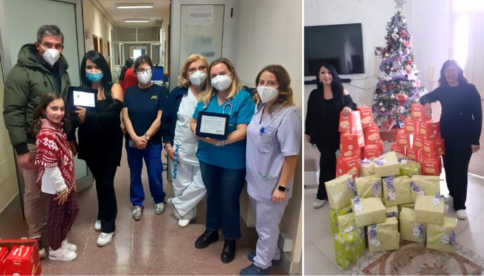 Un dono natalizio ai piccoli pazienti del reparto di pediatria dell’Umberto I, si ripete l’iniziativa di “Fruttolandia di Quel Paese”