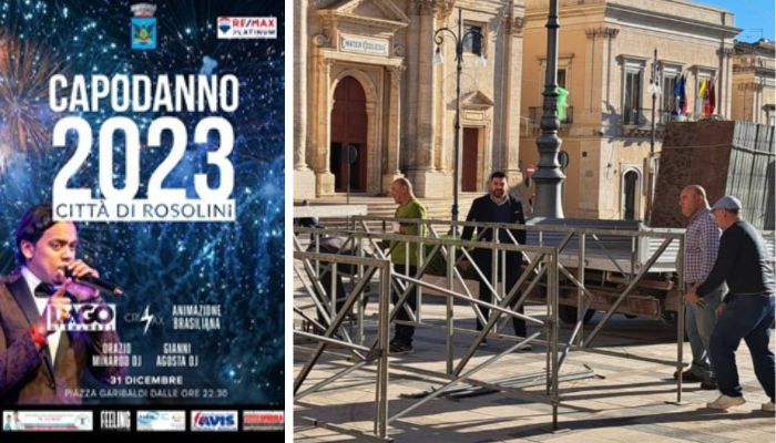 Tutto pronto per il Capodanno in Piazza Garibaldi, il sindaco: “Si balla sotto le stelle aspettando il 2023”