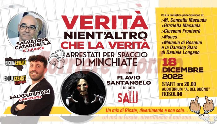 Cinque su cinque sold out per Salvo Di Mari, è attesa per il suo nuovo spettacolo con “Saw”