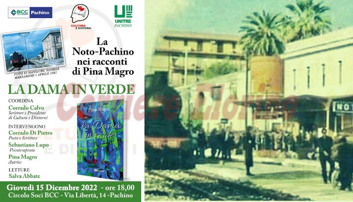 “La Dama in Verde” di Pina Magro, giovedì la presentazione del libro a Pachino