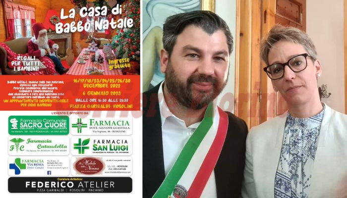 Natale a Rosolini, si apre il cartellone degli eventi, il sindaco: “Acquistati più di mille regali per i bambini”