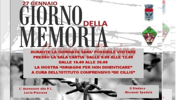 “Immagini per non dimenticare”, domani in Sala Cartia la mostra dell’Istituto De Cillis