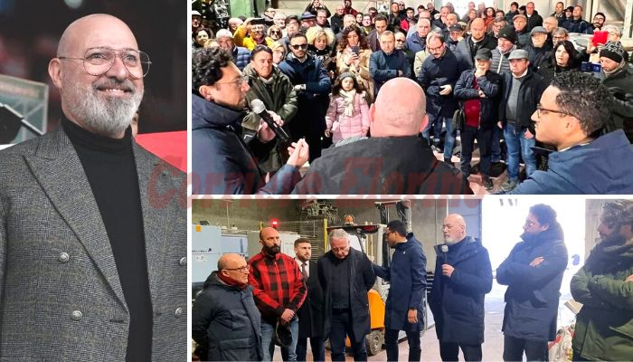 Rosolini, Stefano Bonaccini incontra i rappresentanti provinciali del Pd, cittadini e produttori agricoli