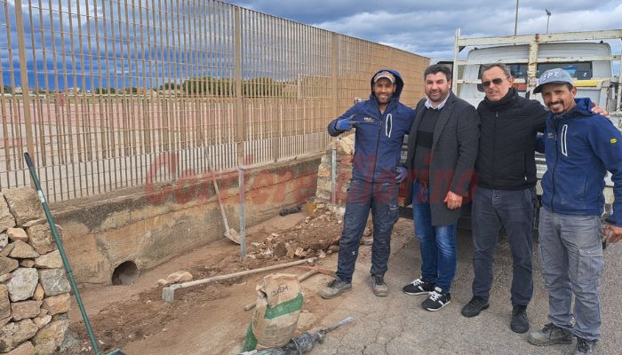 Interventi nell’Area di Protezione Civile per il rischio allagamenti, il sindaco: “È la prima volta che si interviene”