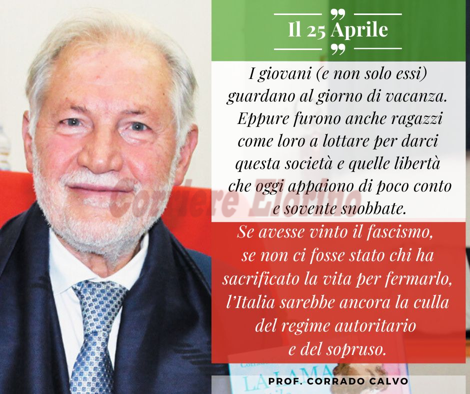 Il 25 Aprile a 78 anni di distanza dalla Liberazione celebra la democrazia e la sua difesa (di Corrado Calvo)